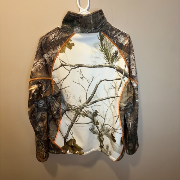 Womens FXR Softshell (Camo and Orange) - Picture 2 of 3
